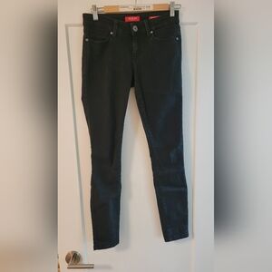 GUESS Black Skinny Jeans Sleek Fit